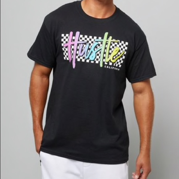 Rue21 Men's "Hustle" Graphic Tee - Picture 2 of 2